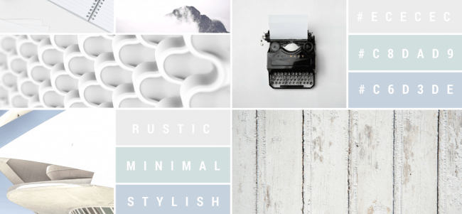 Online Mood Board Example