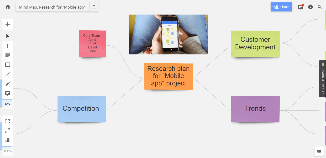 free mind mapping software 2017 online