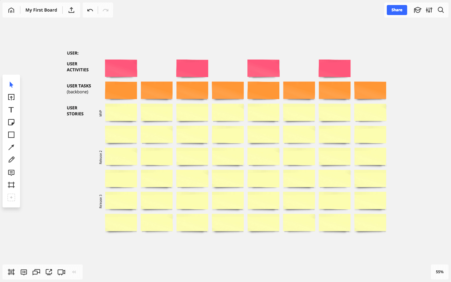 How to use Miro for story plotting - MetaStellar