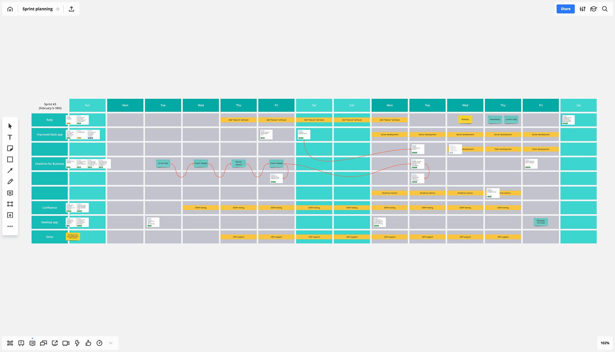 Jira Cards for visual project management screen 1