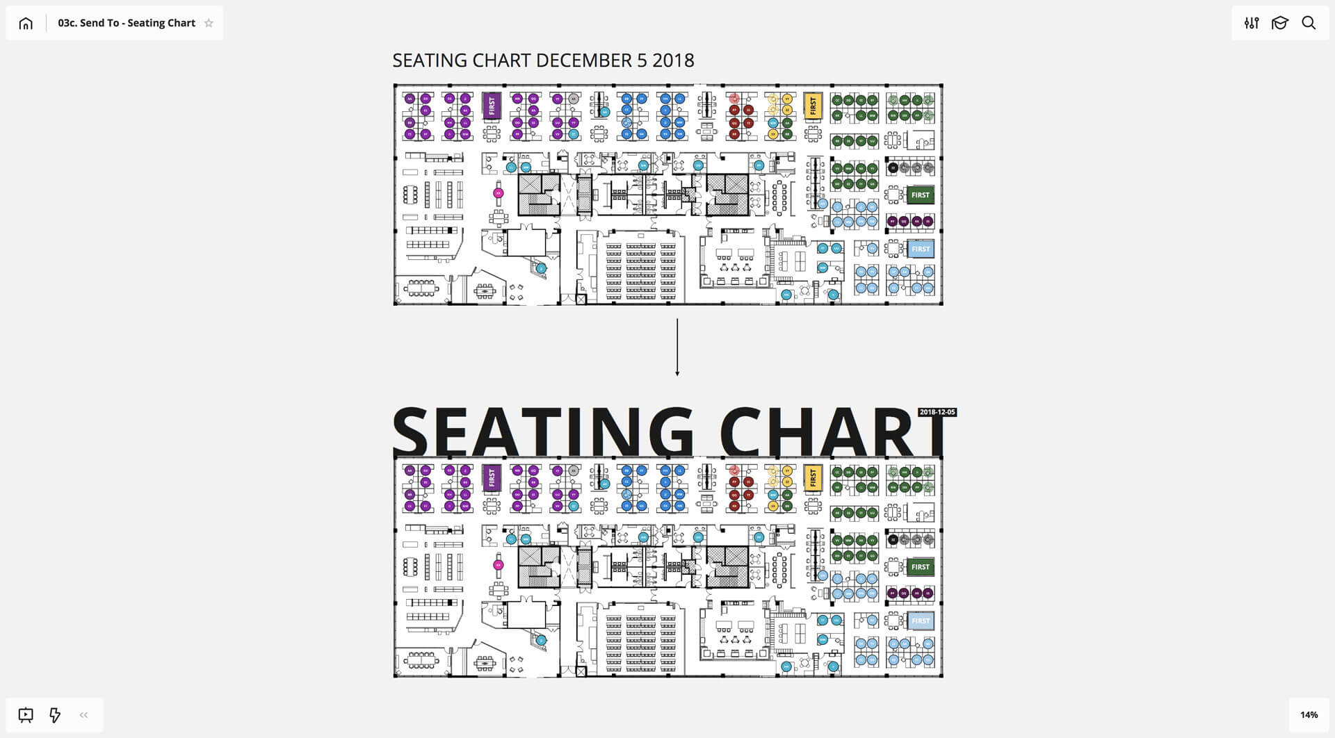 Seating Chart For Your Team In Miro