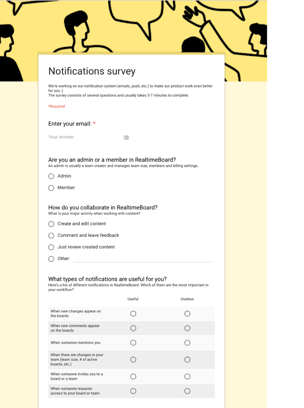 Things to keep in mind when creating surveys - Google Surveys Help