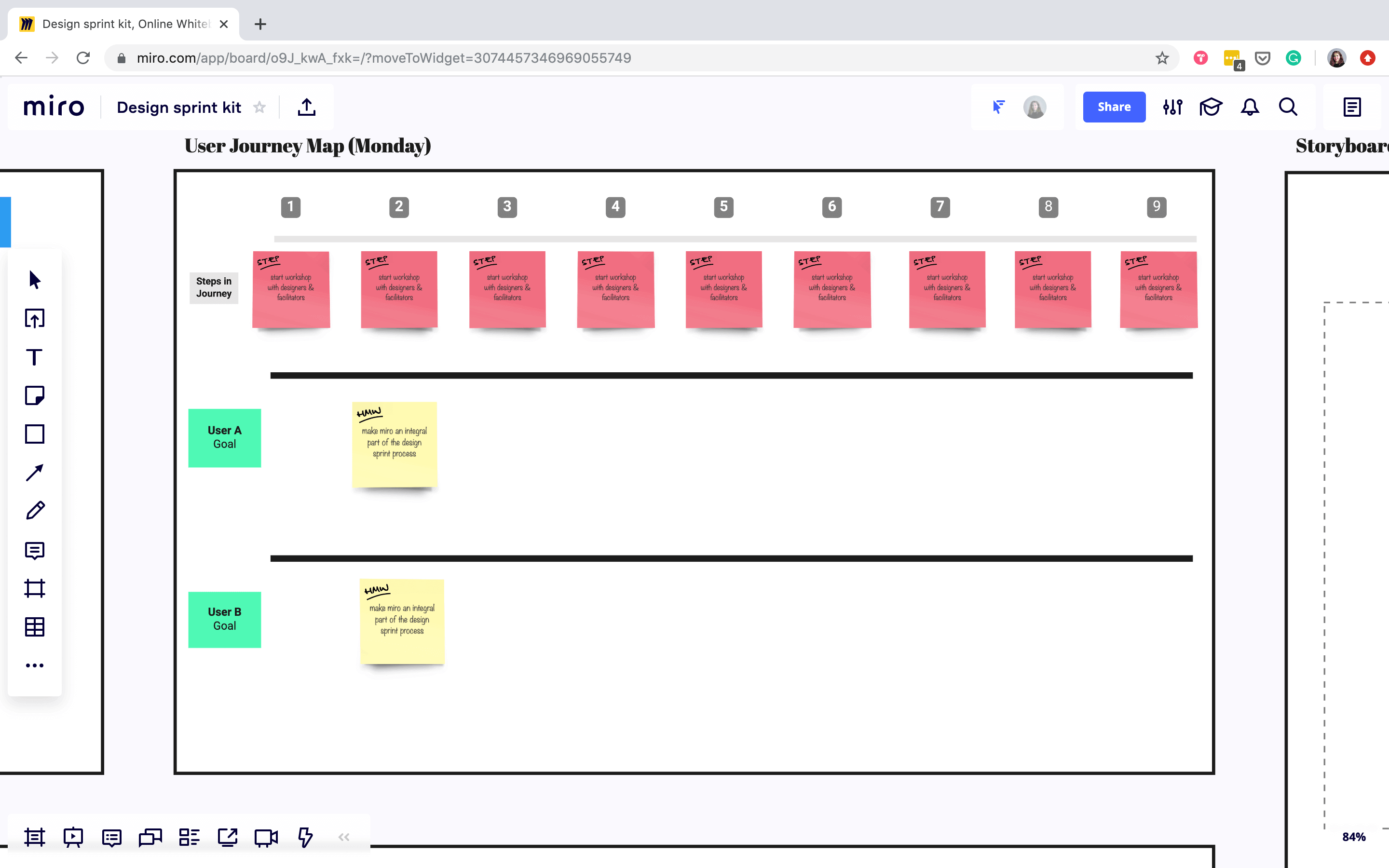 A Step by step Guide How To Use The Miro Design Sprint Kit