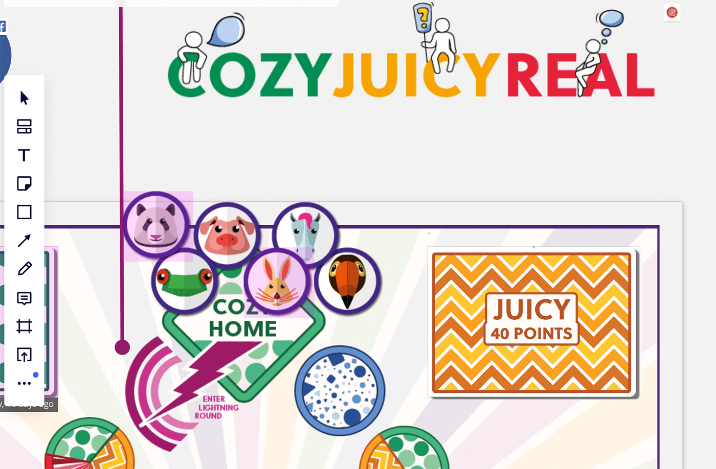 How the CozyJuicyReal game came to life in Miro
