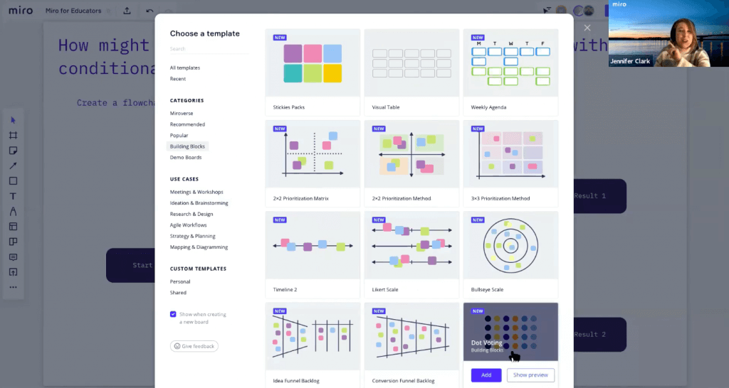 How To Use Miro For Online Or Blended Classes | MiroBlog