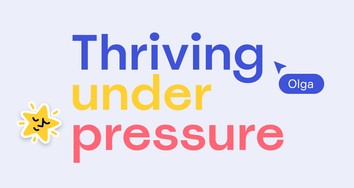Thriving under pressure: How high-stakes work environments help you grow personally and professionally